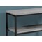 Monarch Specialties Accent Table - 42"L / Grey / Black Metal Hall Console I 3514 - alternate 4
